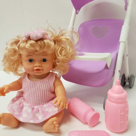 New Baby Doll and Stroller Set - Picture 13 of 16